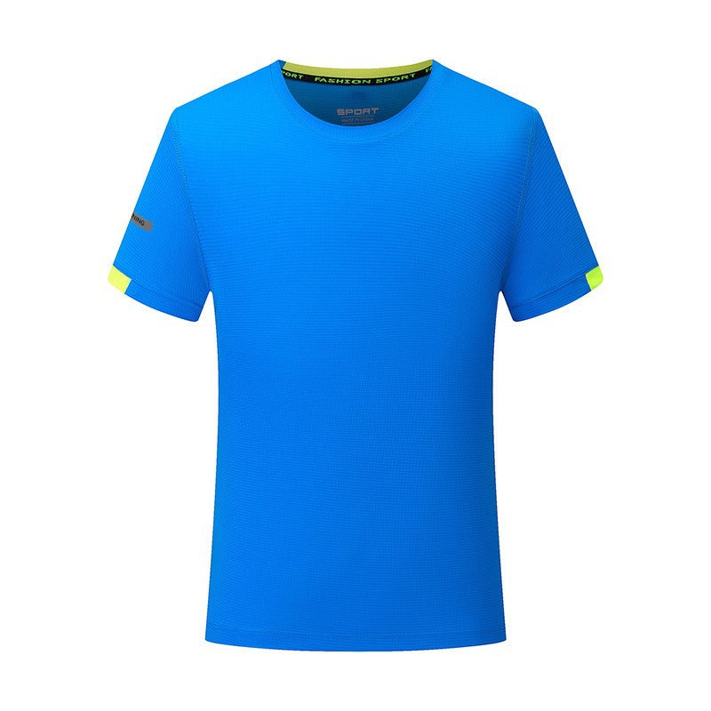 Customized LOGO/Pattern Adult Sports Marathon Shirt 100% Nylon Round Neck T-shirt For Men and Women (Instock) CST-002 CX7111