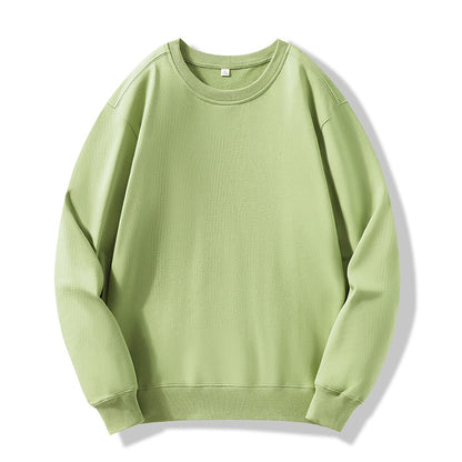 Custom LOGO/Pattern Plus Size 100% Cotton Add Fleece Sweatshirt for Men and Women (Instock) CHD-044 BYB60