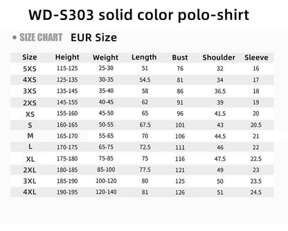 Custom LOGO/Pattern 165g 100% Ick Silk (Modal) Two Buttons Business Plus Size Quick Dry Polo-shirts For Men and Women and Children (Instock) CST-079 WD-S303