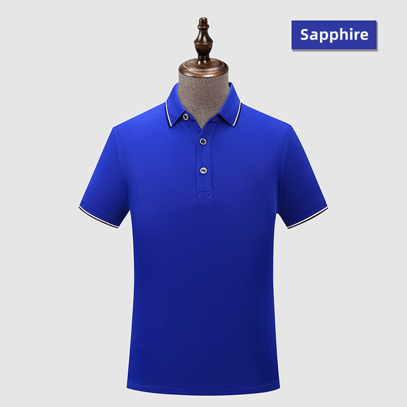 Custom LOGO/Pattern 200g 40Counts 100% Ick Silk (Modal) Two Buttons Business Plus Size Polo-shirts For Men and Women (Instock) CST-078 Y22168