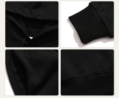 Custom LOGO/Pattern 350g 100% Cotton Hoodie for Men and Women (Instock) CHD-007