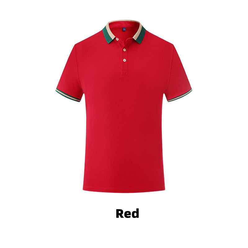 Custom LOGO/Pattern 70% Cotton Two Buttons Business No Deformation and Get The Balling Polo-shirts For Men and Women (Instock) CST-070 MLD2156