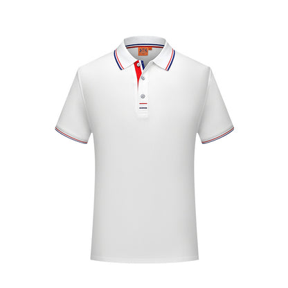 Custom LOGO/Pattern 210g 80% Cotton + 20% Cupro Fiber Two Buttons Business Polo-shirts For Men and Women (Instock) CST-075 SD9908