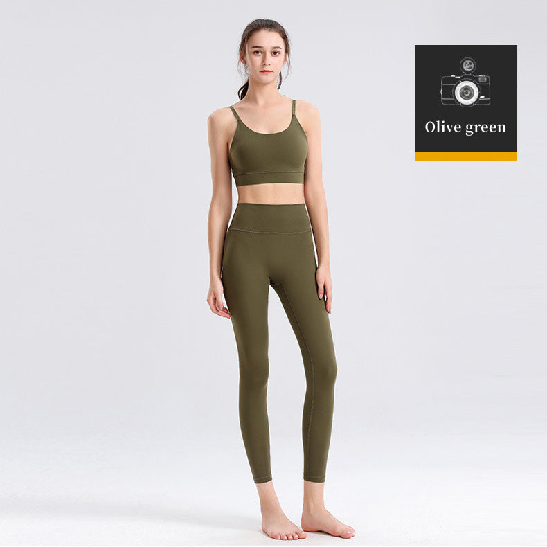 Custom LOGO/Pattern Solid Color 75% Nylon + 25% Spandex Training Fitness Adjustable Strap Yoga Bra Yoga Vest For Women (Instock) YGB-011 W0002