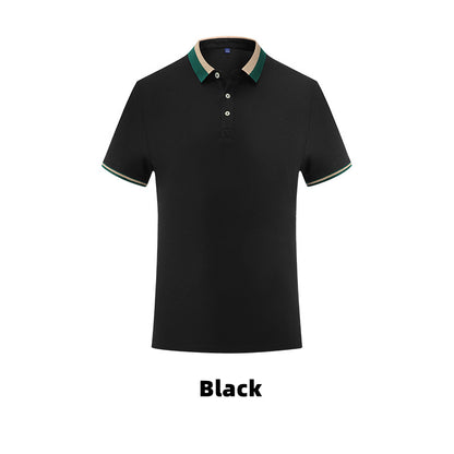 Custom LOGO/Pattern 70% Cotton Two Buttons Business No Deformation and Get The Balling Polo-shirts For Men and Women (Instock) CST-070 MLD2156