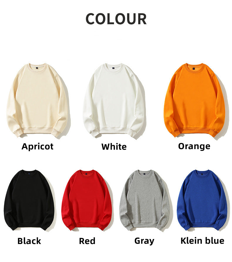 Custom LOGO/Pattern US Size 100% Polyester Add Fleece Sweatshirt For Men and Women (Instock) CHD-037 XE203