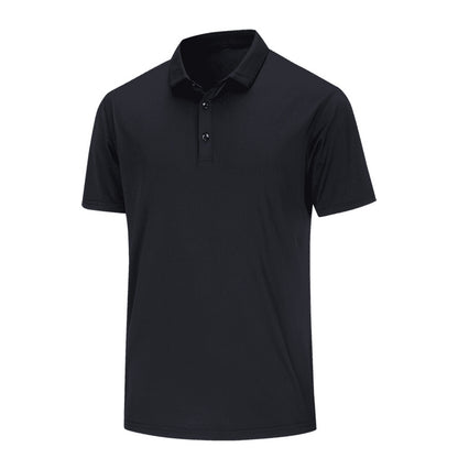 Custom LOGO/Pattern 180g 88% Nylon + 12% Spandex Two Buttons Ice Feel Sport Polo-shirt For Men and Women (Instock) CST-073 F304