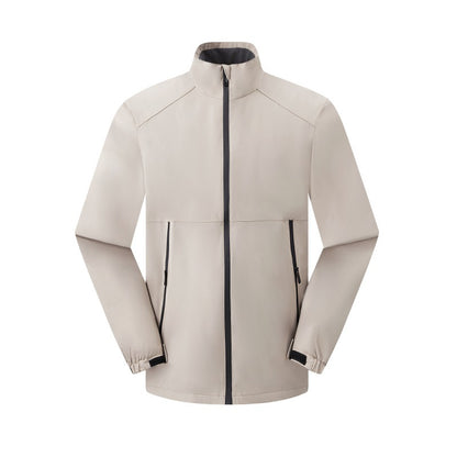 Custom LOGO/Pattern 100% Polyester Plus Size Antistatic Windproof and Waterproof and Keep Warm Plus Size Windbreaker Jacket For Men and Women (Instock) CSWK-003 KF5166 KF2388