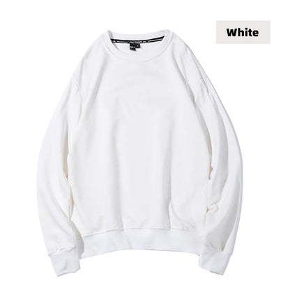 Custom LOGO/Pattern 380g 100% Cotton Loose Thicked Drop-shoulder Sweatshirt For Men and Women (Instock) CHD-014 YC1803