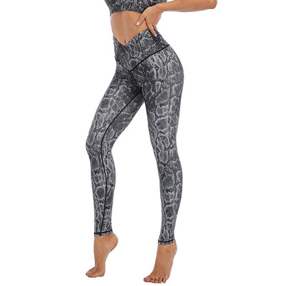 Custom LOGO/Pattern Printed 90% Spandex + 10% Polyester Training Fitness Quick Dry Yoga Bra Yoga Pant For Women (Instock) YGPT-001 TZ-1