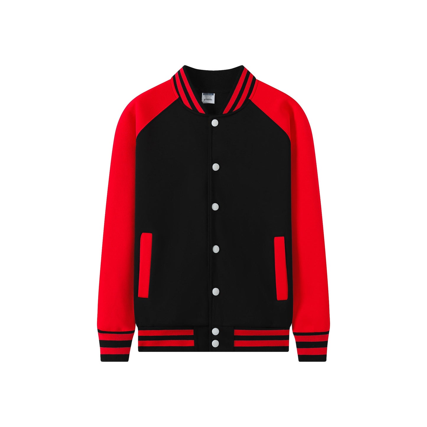 Custom LOGO/Pattern 600g 100% Polyester + 100% Polar Fleece Plus Size Zipper Baseball Uniform For Men and Women (Instock) BSUF-002 ZJ-DD732+ZJ-DD518