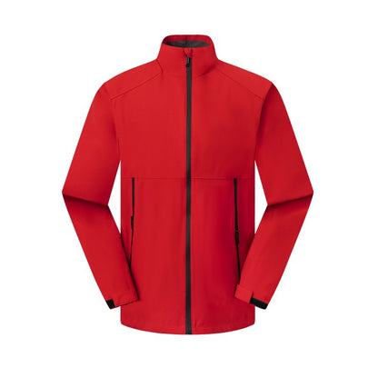 Custom LOGO/Pattern 100% Polyester Plus Size Antistatic Windproof and Waterproof and Keep Warm Plus Size Windbreaker Jacket For Men and Women (Instock) CSWK-002 KF2388