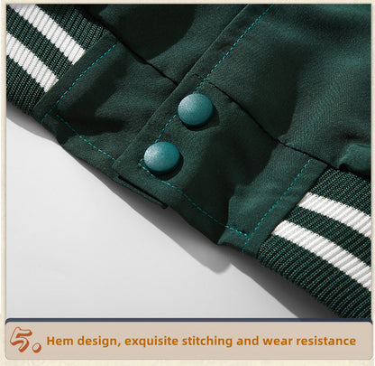 Custom LOGO/Pattern 100% Polyester Double Layer Woven Retro Baseball Uniform For Men and Women (Instock) BSUF-007 CF-D807