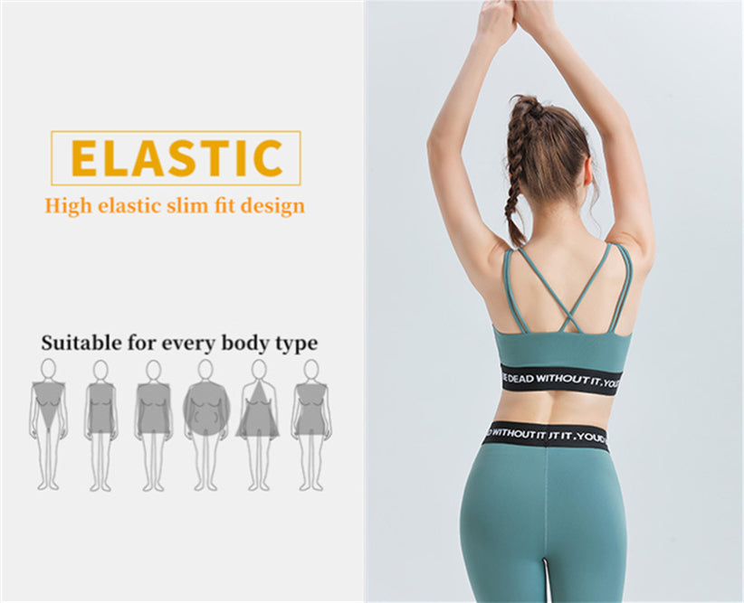Custom LOGO/Pattern Solid Color 85% Nylon + 15% Spandex Training Fitness Yoga Bra Yoga Vest For Women (Instock) YGB-014 W0060