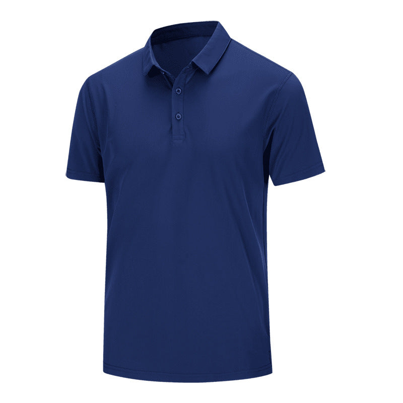 Custom LOGO/Pattern 180g 88% Nylon + 12% Spandex Two Buttons Ice Feel Sport Polo-shirt For Men and Women (Instock) CST-073 F304