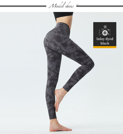 Custom LOGO/Pattern Printed 25% Spandex + 75% Nylon Training Fitness Quick Dry Yoga Pant  For Women (Instock) YGPT-010 K0072